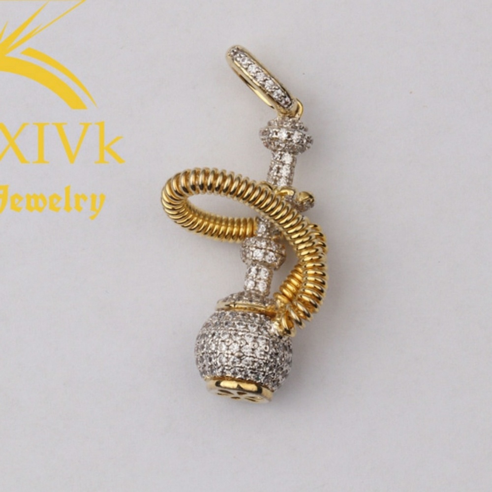 Iced Out Custom Hooker Pendant